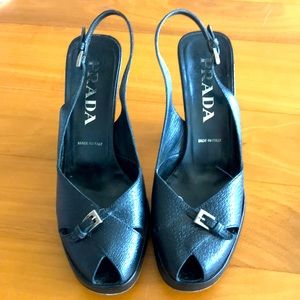 Prada Platform Sandals